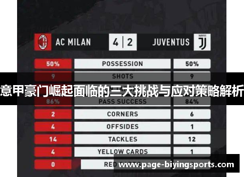 意甲豪门崛起面临的三大挑战与应对策略解析